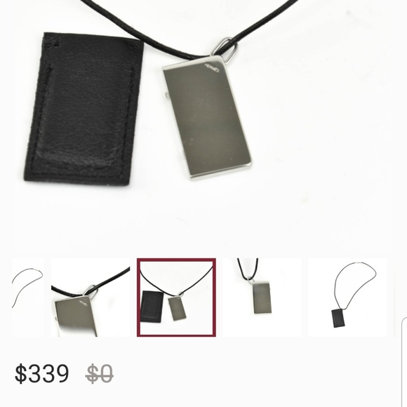 Hermes Symbole pendant and necklace - Picture 3 of 8